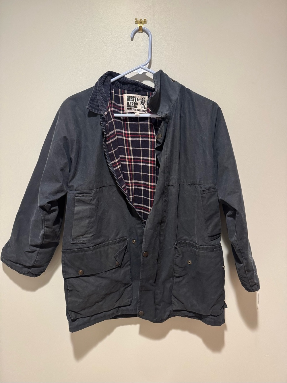 Barn coat size M Flannel Lined